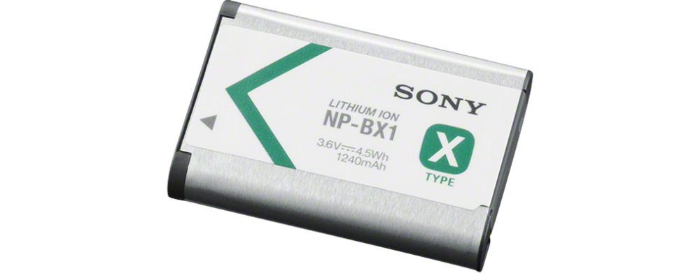Sony NP-BX1 Batteria Ricaricabile InfoLithium Serie X - 3.6 V, 1240 mAh, Compatibile con Fotocamere Cyber-Shot DSCRX100, DSCHX300, DSCWX300, ZV1, RX1, HX60