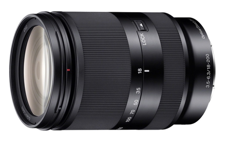 Sony SEL 18-200mm f/3.5-6.3 OSS LE - Obiettivo Zoom E-Mount con Stabilizzazione SteadyShot, 11x, 520g