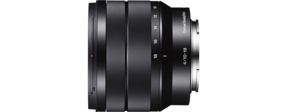 Sony SEL1018 - Obiettivo Zoom Grandangolare 10-18mm F4 OSS E-mount per APS-C con Stabilizzazione SteadyShot
