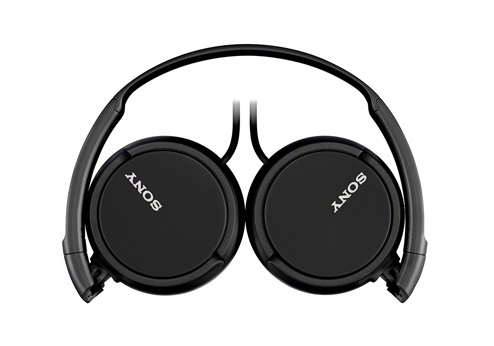Sony MDR-ZX110 Cuffie On-Ear Cablato Nero con Driver al Neodimio da 30 mm e Gamma di Frequenza 12-22 kHz
