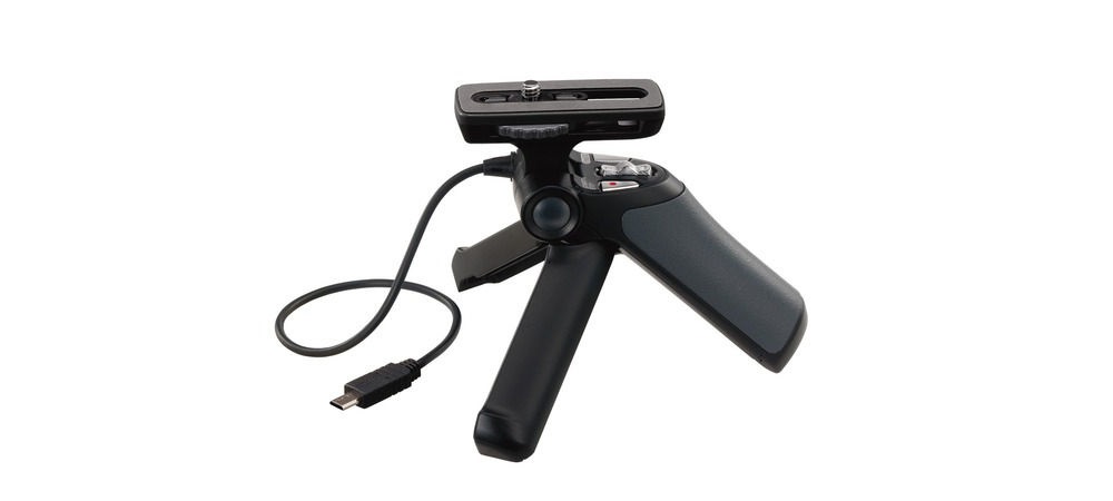 Sony GP-VPT1 Impugnatura da Tiro con Mini Treppiede e Controllo Remoto, Nero