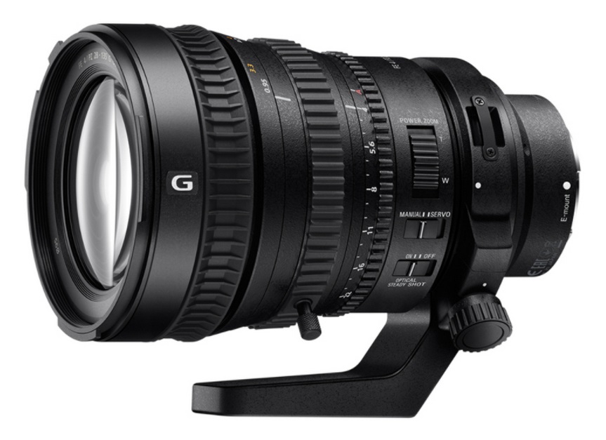 Sony FE PZ 28-135mm f/4 G OSS - Obiettivo Zoom Professionale per Full-Frame e APS-C con Stabilizzazione d'Immagine