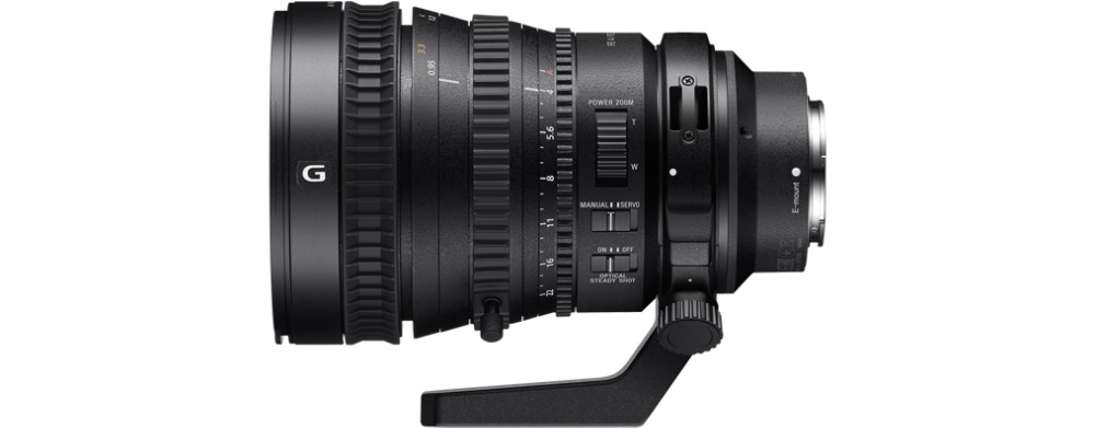 Sony FE PZ 28-135mm f/4 G OSS - Obiettivo Zoom Professionale per Full-Frame e APS-C con Stabilizzazione d'Immagine