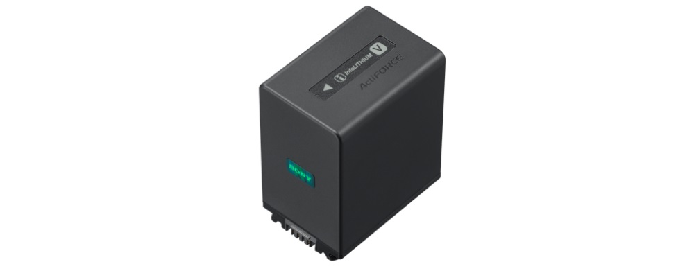 Sony NP-FV100A Batteria Ricaricabile 3410 mAh per Videocamere Serie V con Tecnologia InfoLITHIUM™