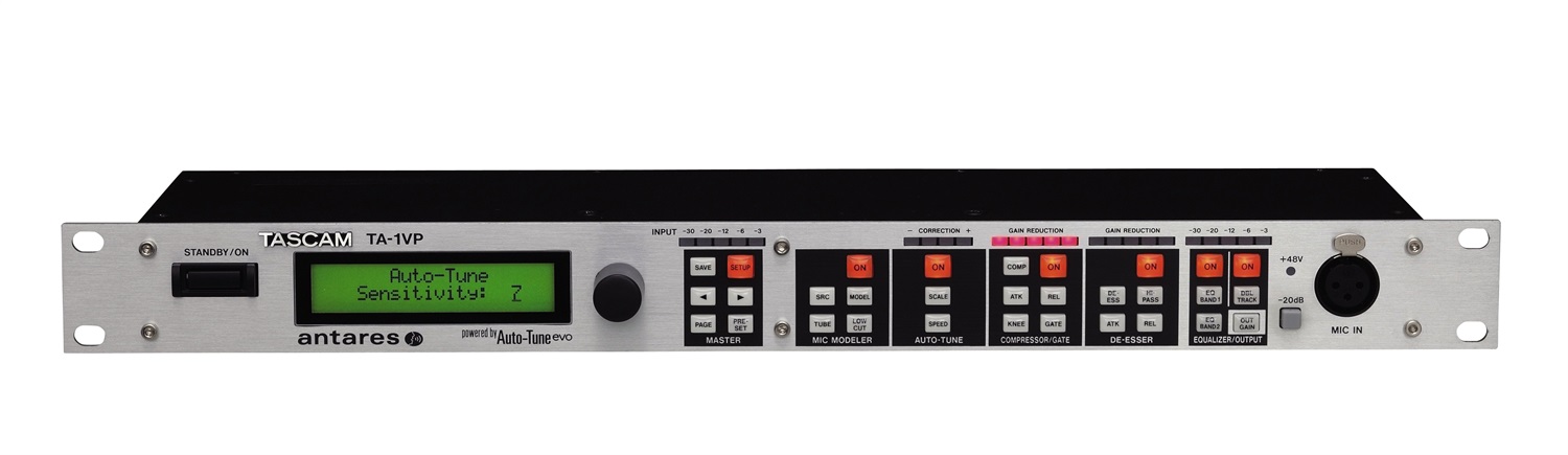 Tascam TA-1VP - Processore di Segnale Vocale con Auto-tune Antares e Modellazione Microfono