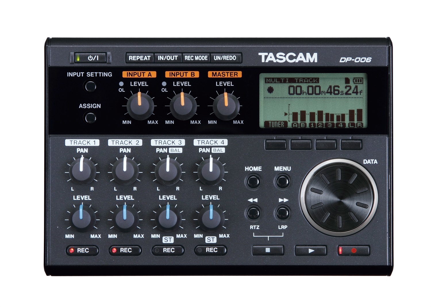 Tascam DP-006 - Pocketstudio Digitale Multitraccia a 6 Tracce con Qualità di Registrazione 44.1kHz/16-bit e SD Card Inclusa