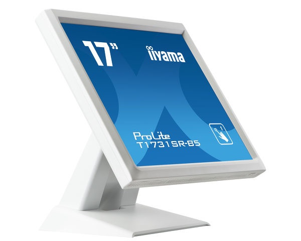 Iiyama ProLite T1731SR-W5 Monitor Touch Screen 43,2 cm (17') 1280 x 1024 Pixel TN 5 ms Bianco