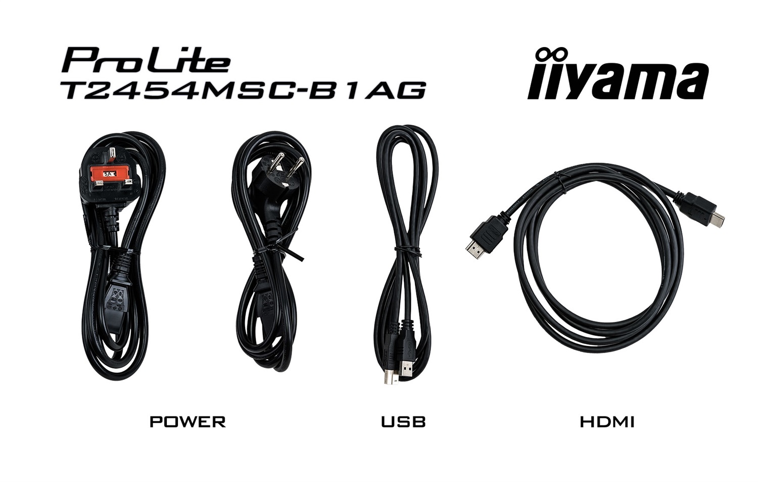 iiyama ProLite T2454MSC-B1AG Monitor PC 60,5 cm (23.8