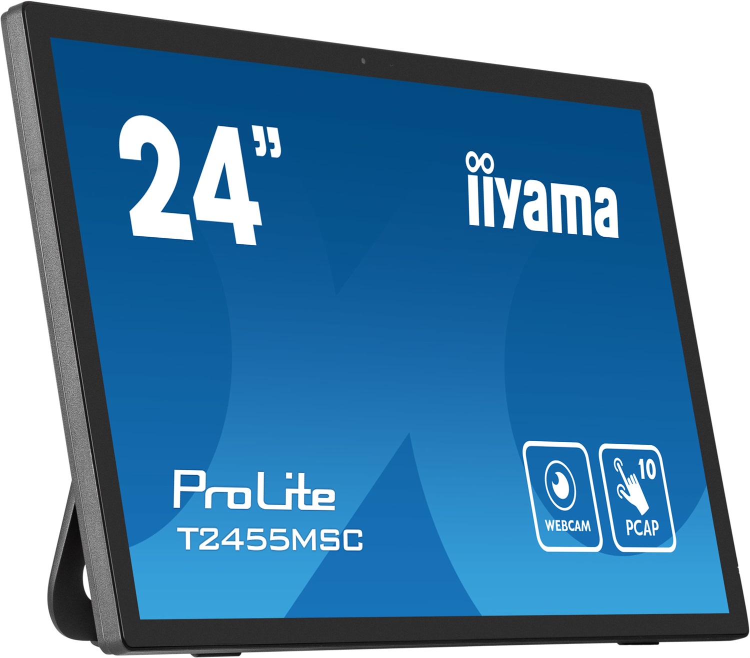 iiyama ProLite T2455MSC-B1 Monitor 24'' Full HD IPS Touchscreen LED 400 cd/m² 5ms Nero