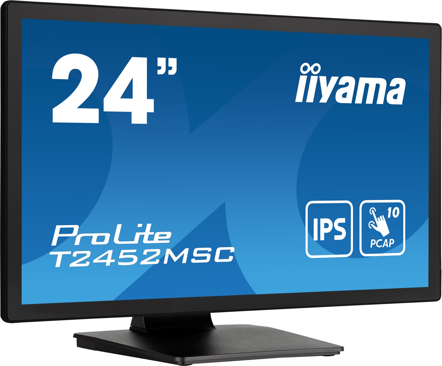 iiyama ProLite T2452MSC-B1 Monitor Touchscreen 60,5 cm (23.8') Full HD 1920 x 1080 IPS 14ms Nero