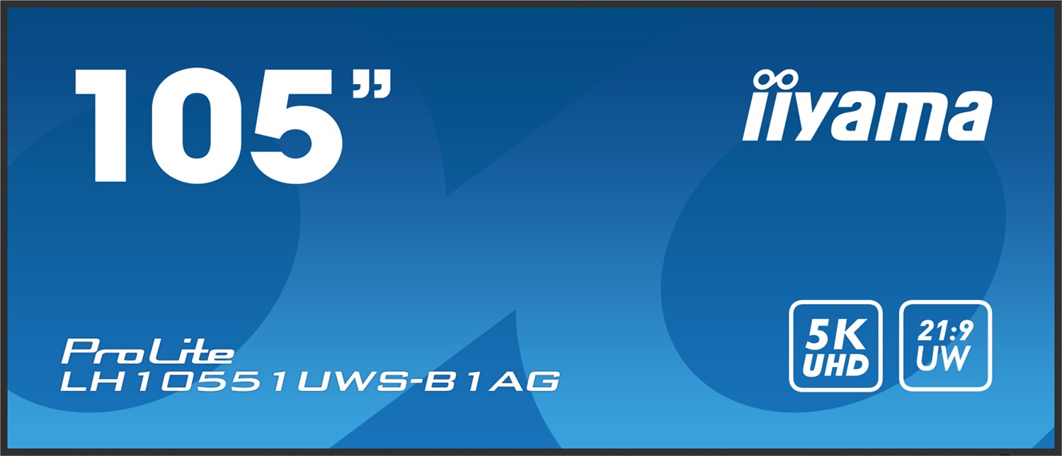 iiyama LH10551UWS-B1AG Monitor IPS 5K UltraWide 105