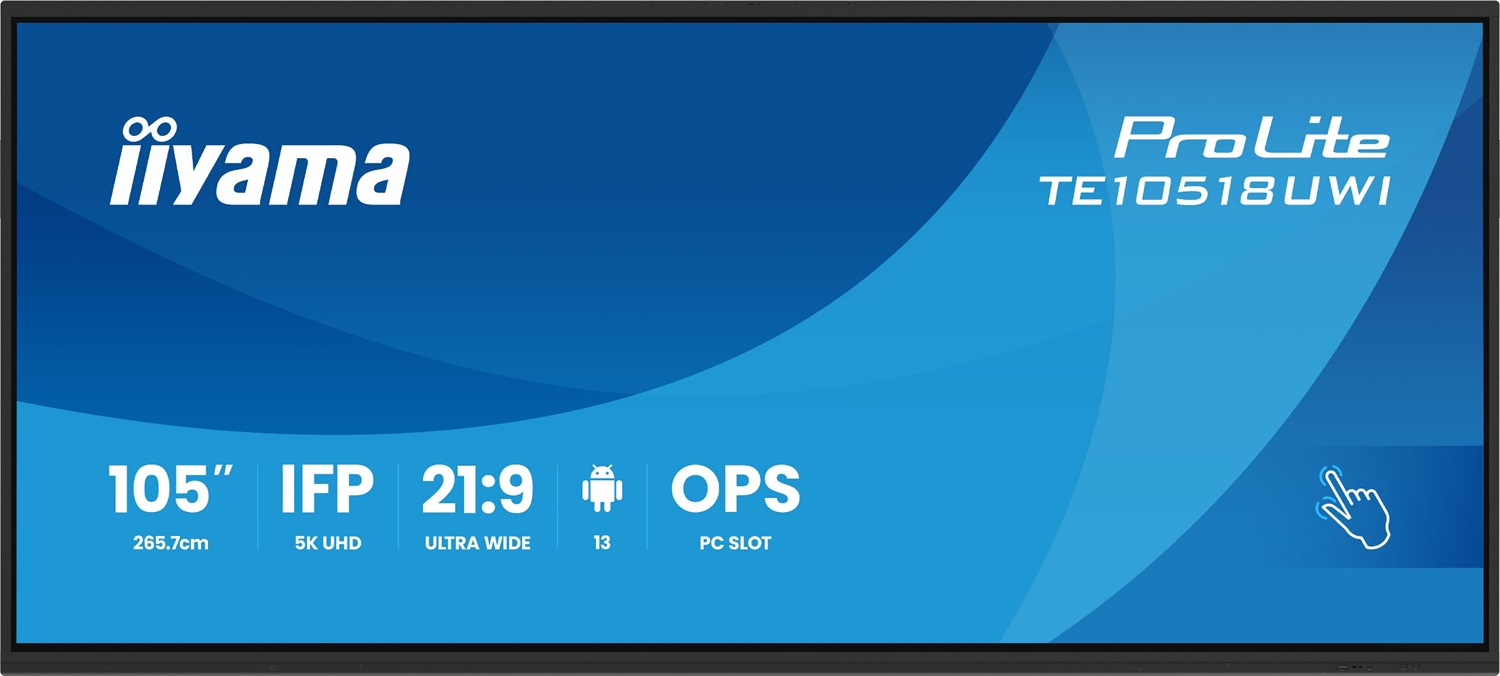 iiyama TE10518UWI-B1AG - Monitor interattivo 105