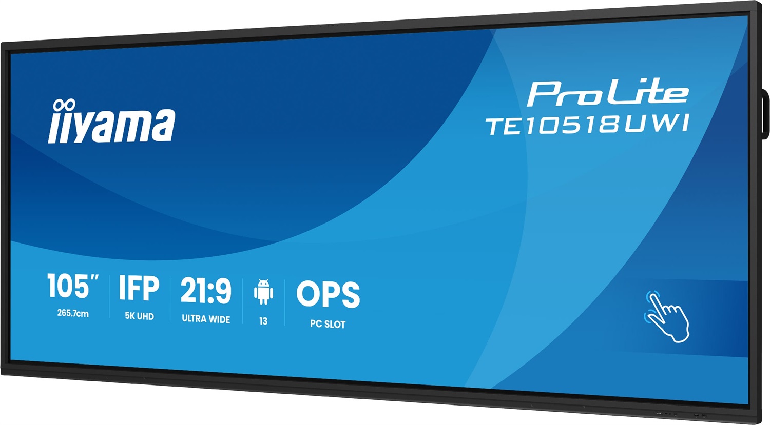 iiyama TE10518UWI-B1AG - Monitor interattivo 105