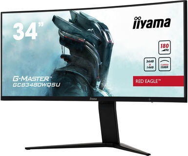 iiyama G-MASTER GCB3480WQSU-B1 Monitor Curved 34
