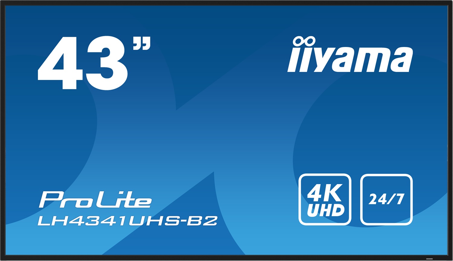 iiyama LH4341UHS-B2 Visualizzatore di Messaggi 42.5