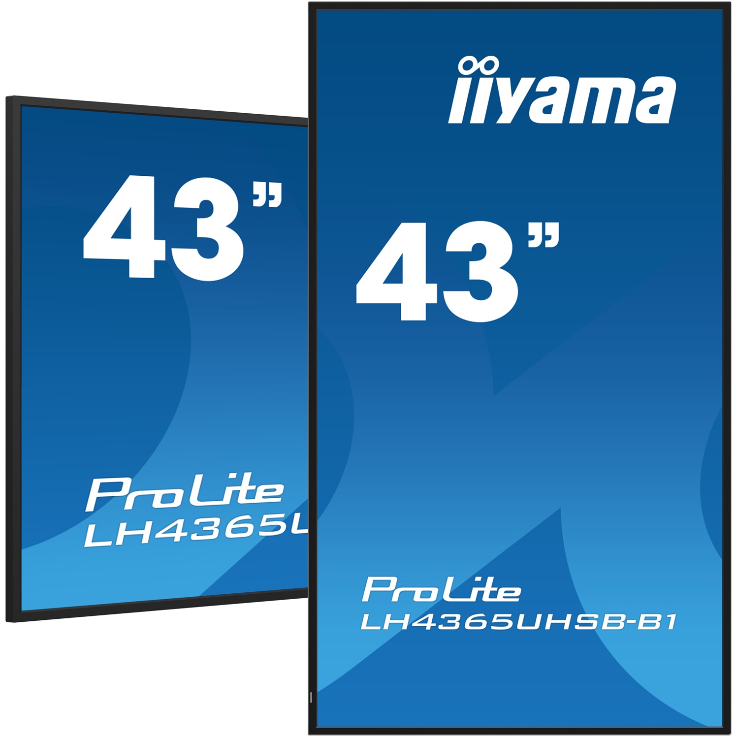 Iiyama ProLite LH4365UHSB-B1 Monitor 43