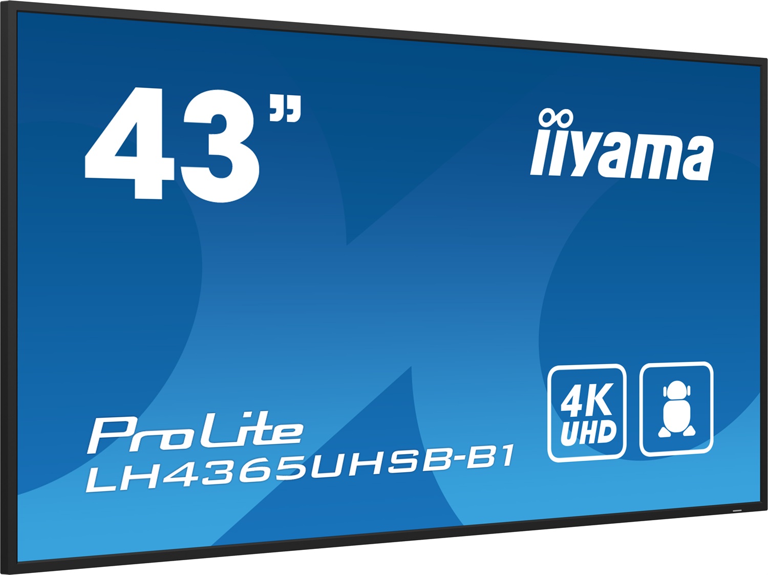 Iiyama ProLite LH4365UHSB-B1 Monitor 43