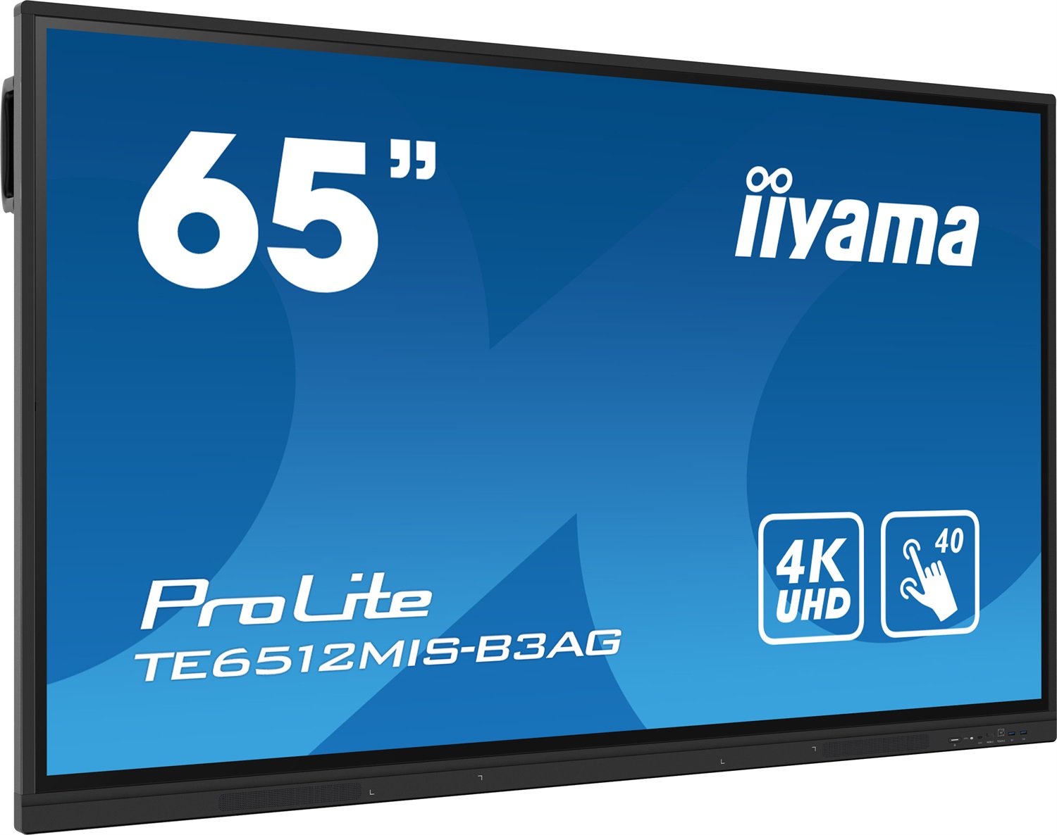 iiyama TE6512MIS-B3AG Visualizzatore di Messaggi Design Chiosco 65