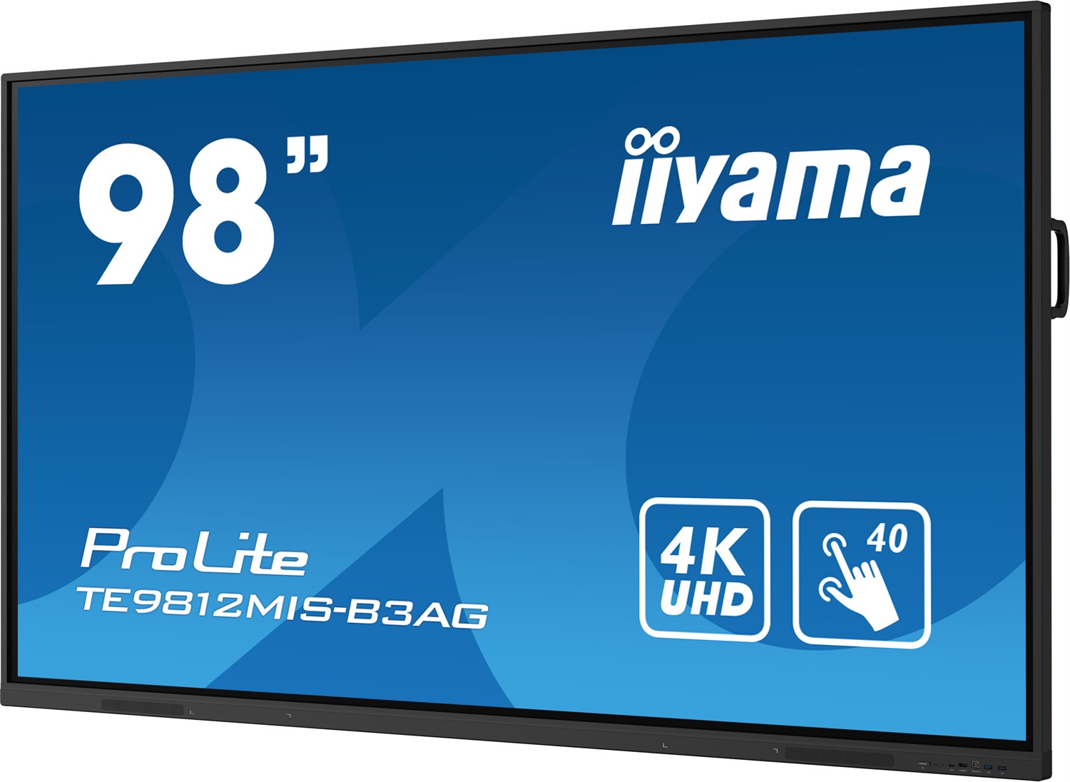 iiyama TE9812MIS-B3AG Visualizzatore di Messaggi Chiosco 98