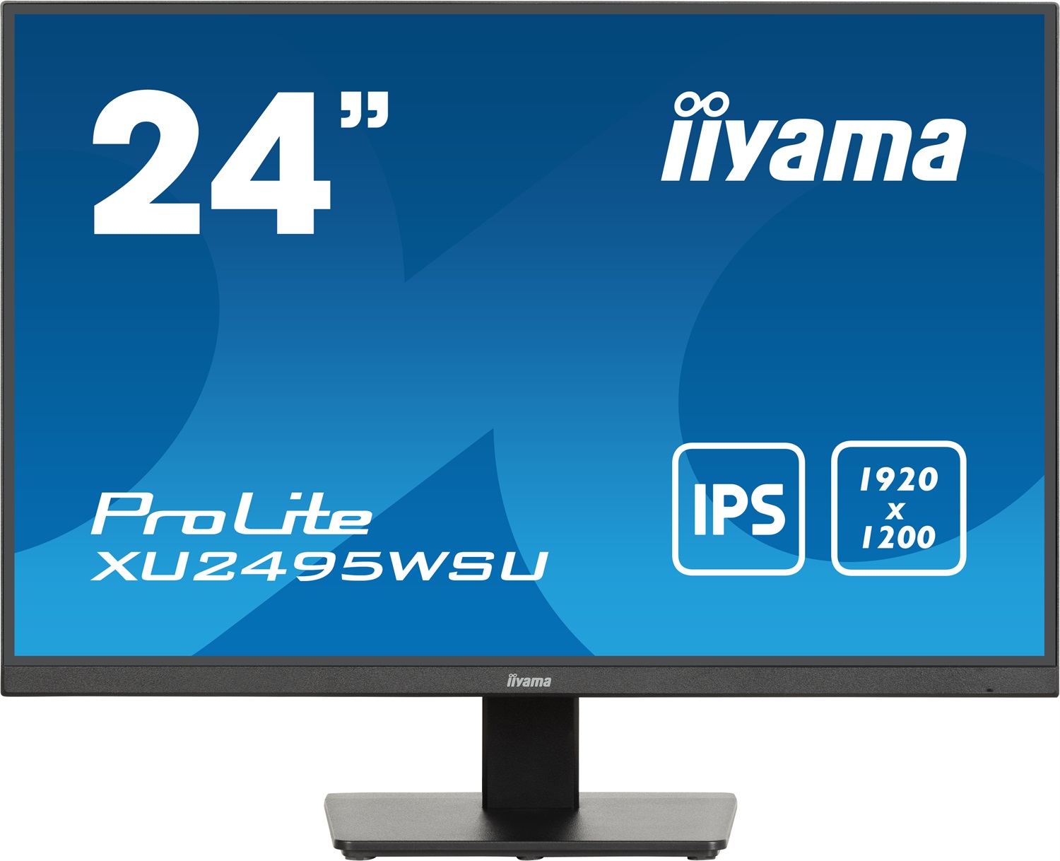 Iiyama ProLite XU2495WSU-B7 Monitor PC 24'' WUXGA IPS LED 1920x1200 4ms 75Hz HDMI DisplayPort Nero