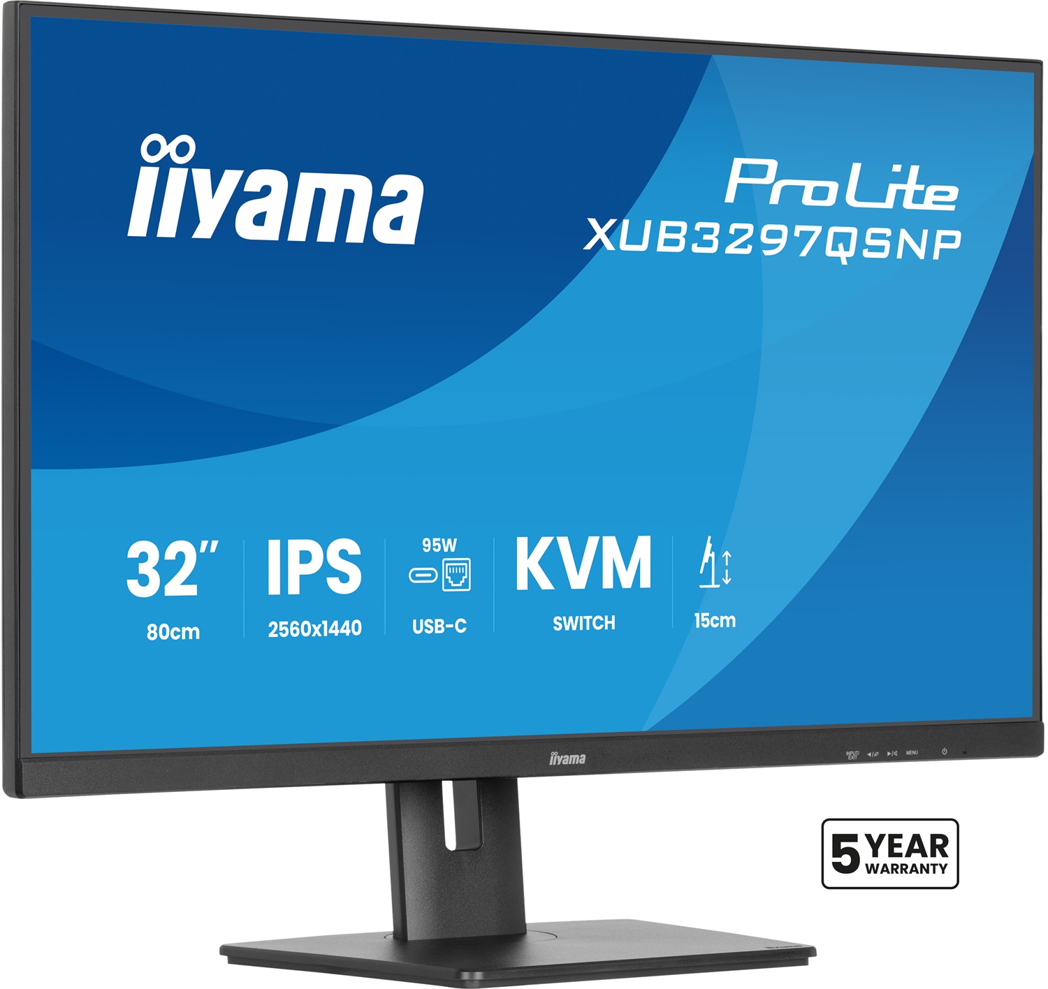 iiyama ProLite XUB3297QSNP-B1 Monitor 32