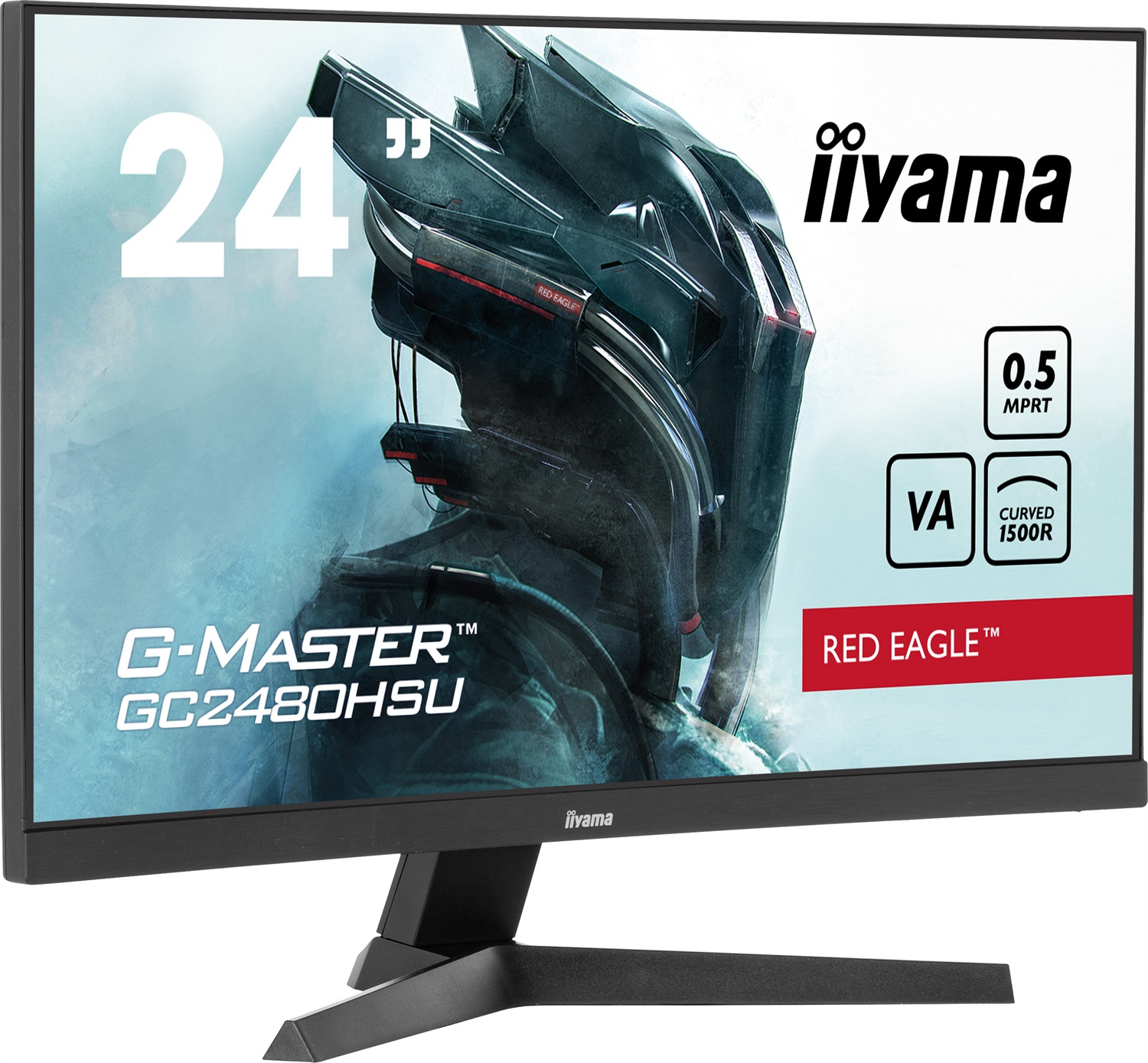 Iiyama G-MASTER GC2480HSU-B1 Monitor Curvo 24