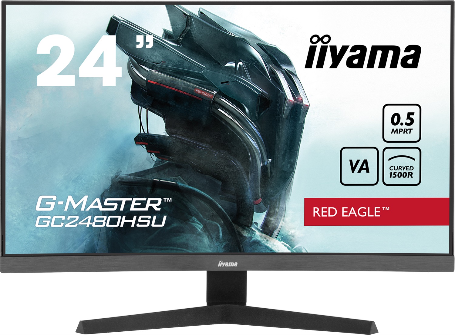 Iiyama G-MASTER GC2480HSU-B1 Monitor Curvo 24