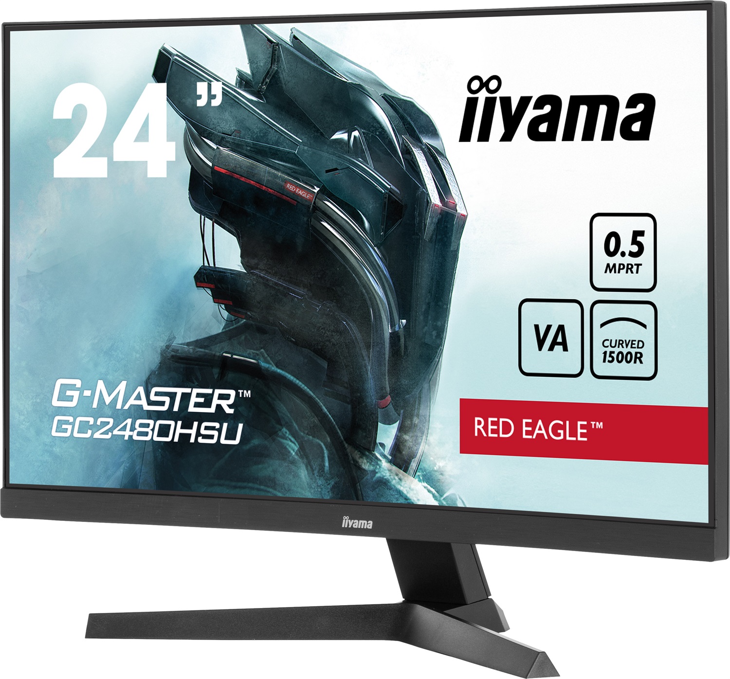 Iiyama G-MASTER GC2480HSU-B1 Monitor Curvo 24