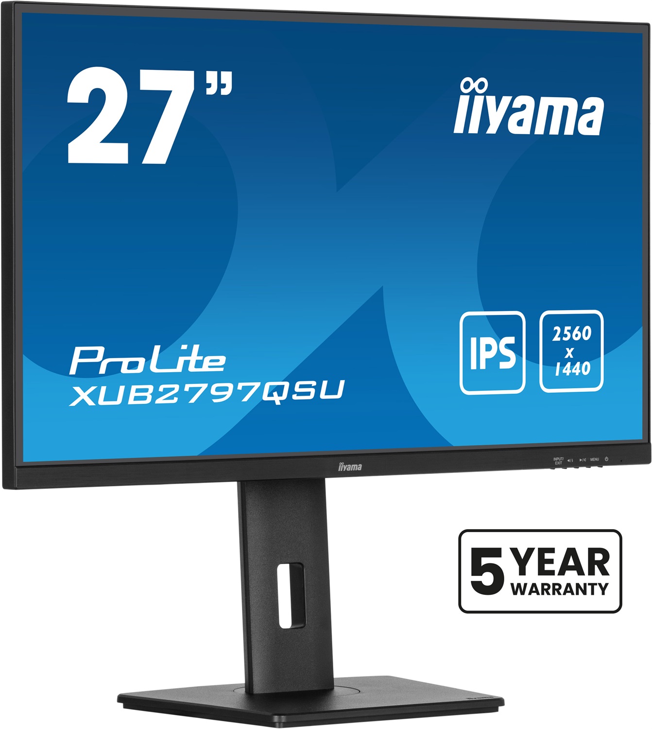 iiyama ProLite XUB2797QSU-B2 Monitor PC 27