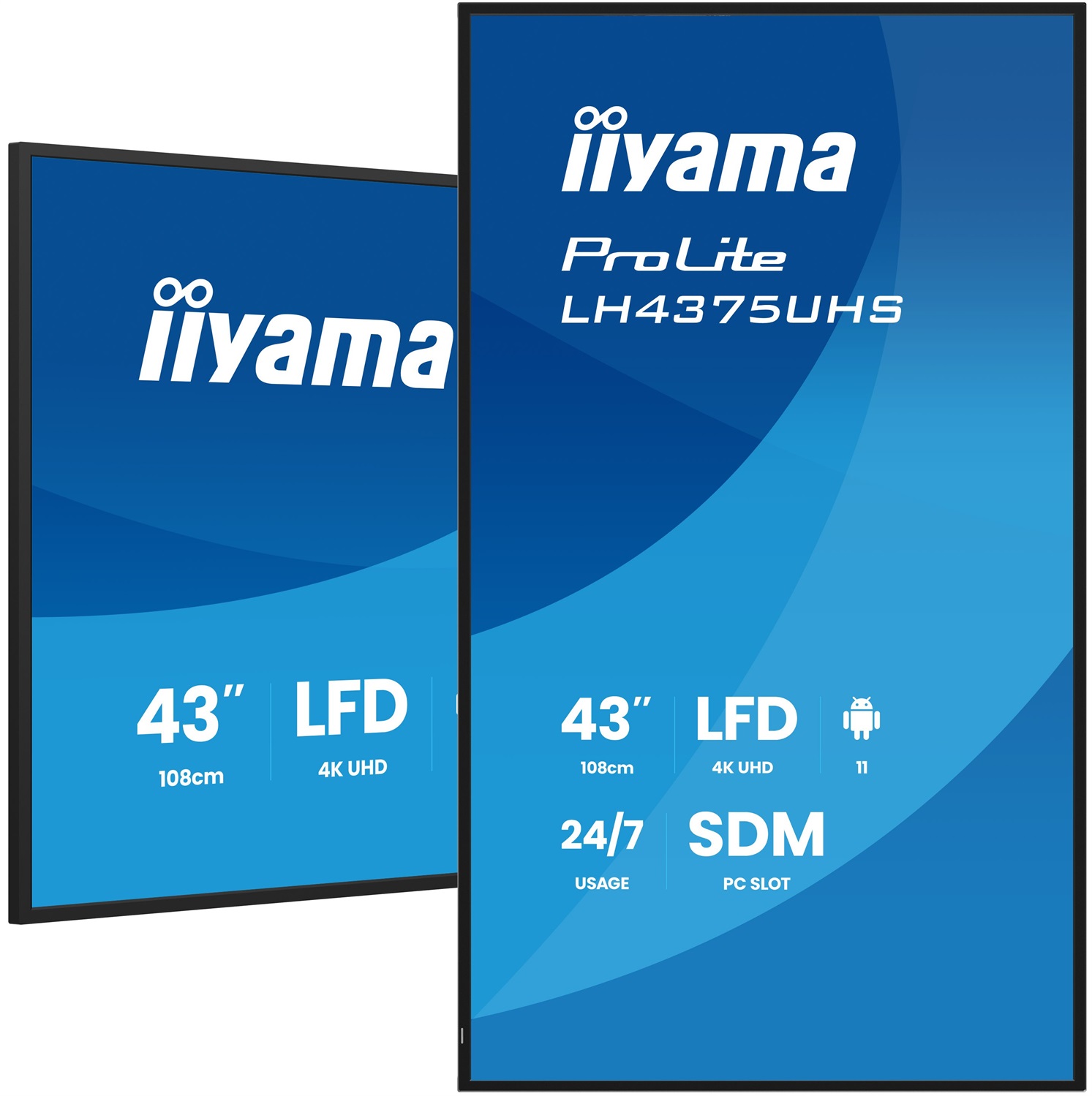 iiyama ProLite LH4375UHS-B2AG Monitor 43