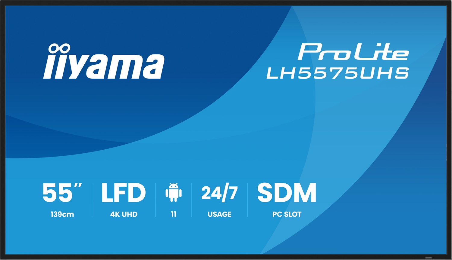 iiyama ProLite LH5575UHS-B2AG Monitor 55