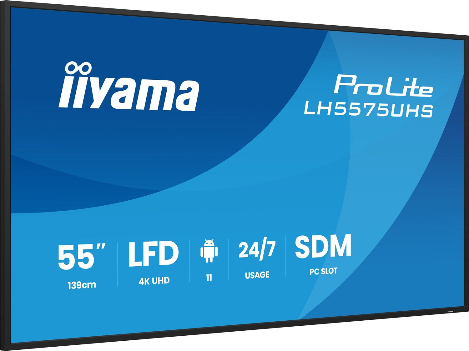 iiyama ProLite LH5575UHS-B2AG Monitor 55