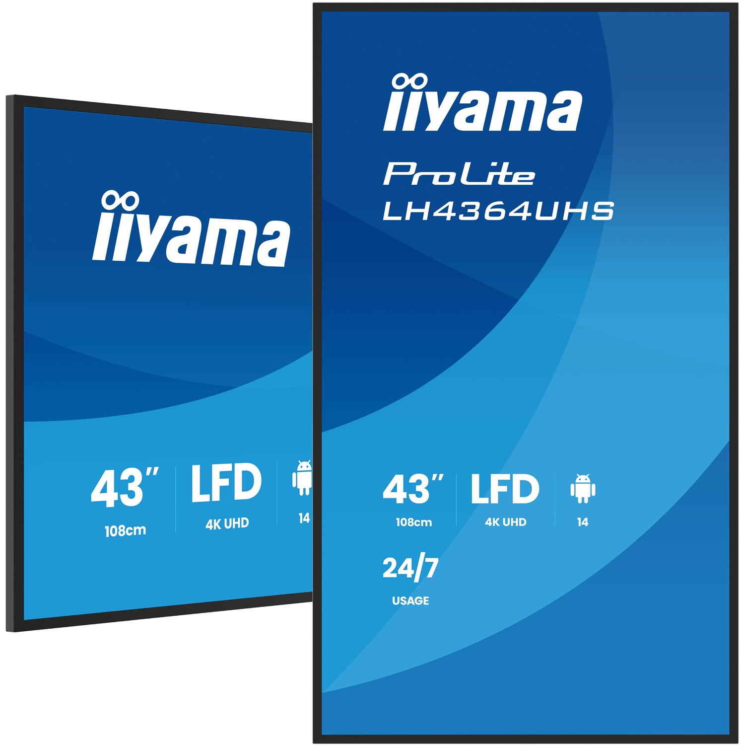 IIYAMA LH4364UHS-B1AG Monitor 43