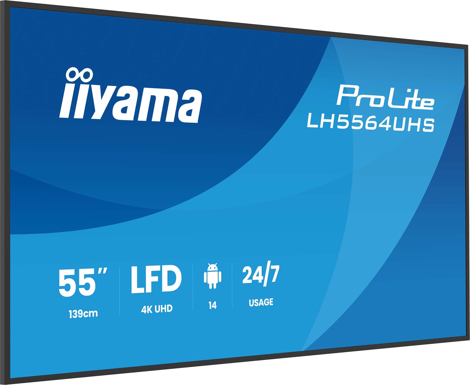 IIYAMA ProLite LH5564UHS-B1AG Monitor 55