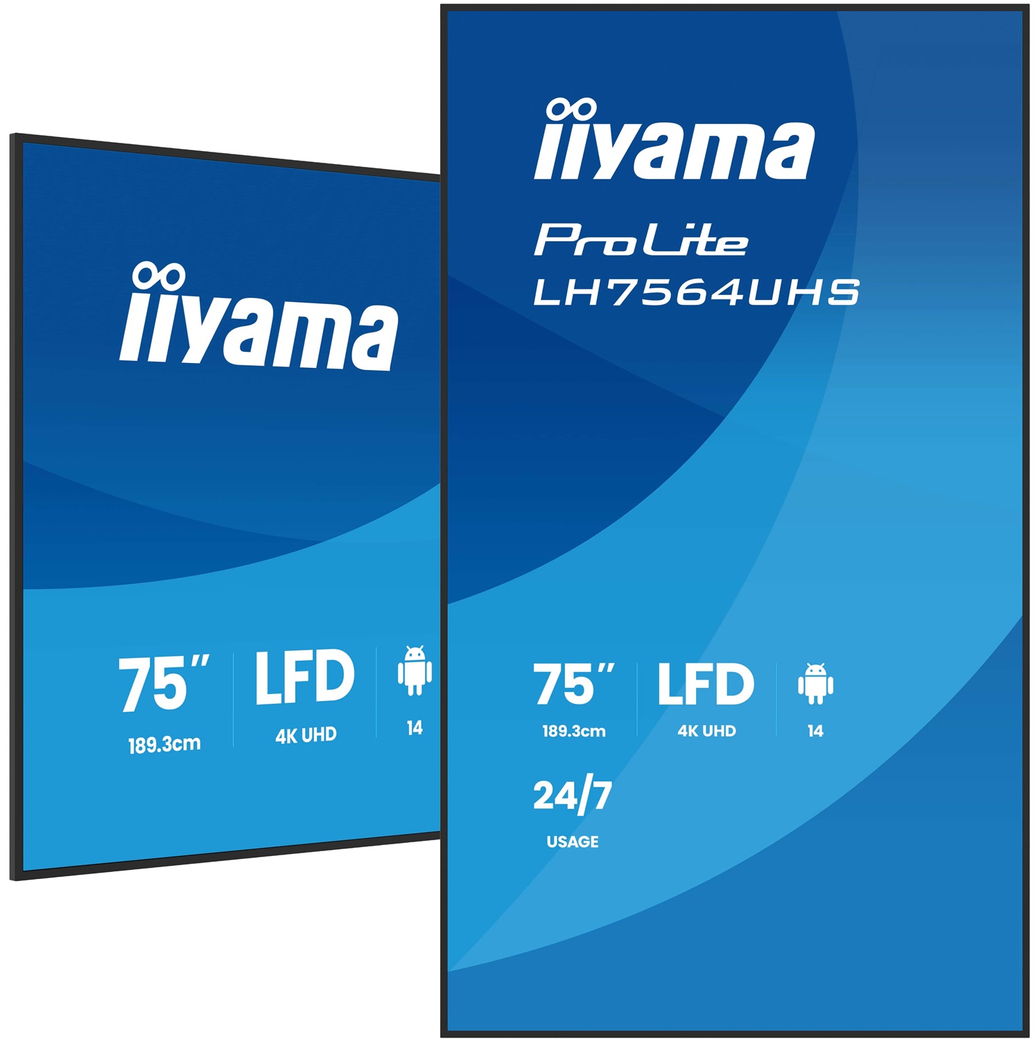 IIYAMA LH7564UHS-B1AG Monitor Digital Signage 75