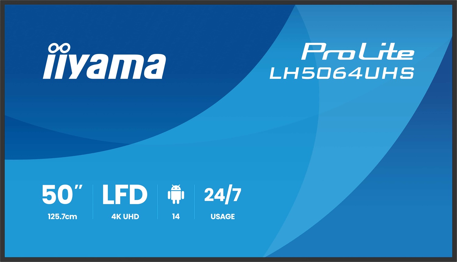 IIYAMA LH5064UHS-B1AG Monitor 50