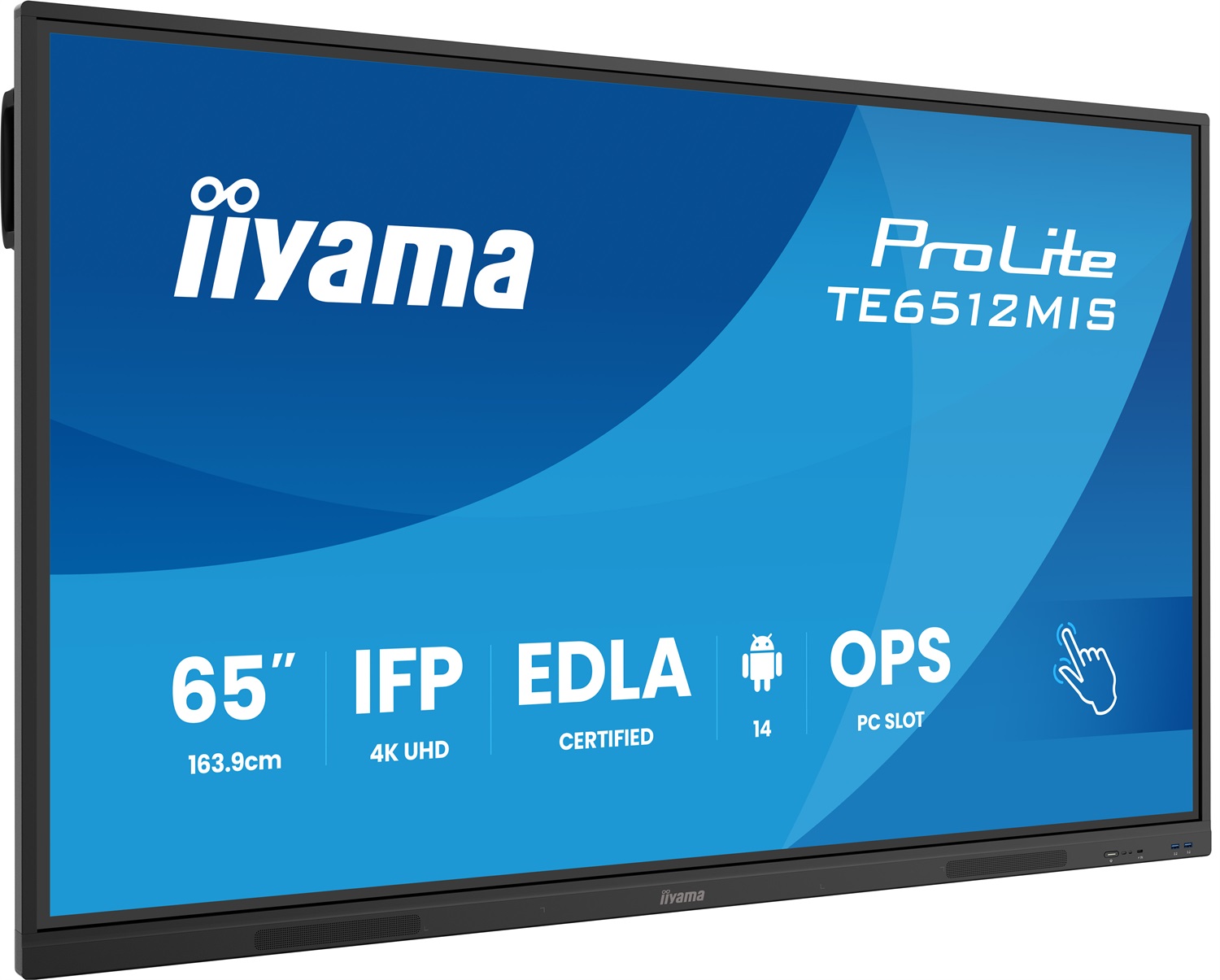 iiyama ProLite TE6512MIS-B4AG - Display Interattivo Touchscreen 65