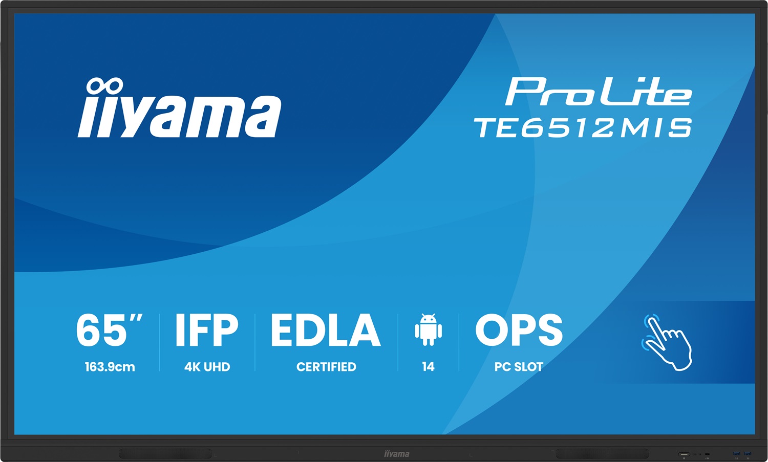 iiyama ProLite TE6512MIS-B4AG - Display Interattivo Touchscreen 65