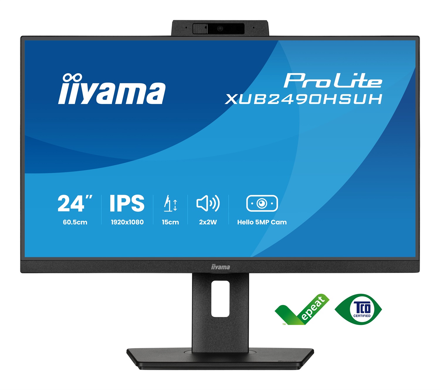 iiyama ProLite XUB2490HSUH-B2 Monitor LED IPS 60,5 cm (23.8