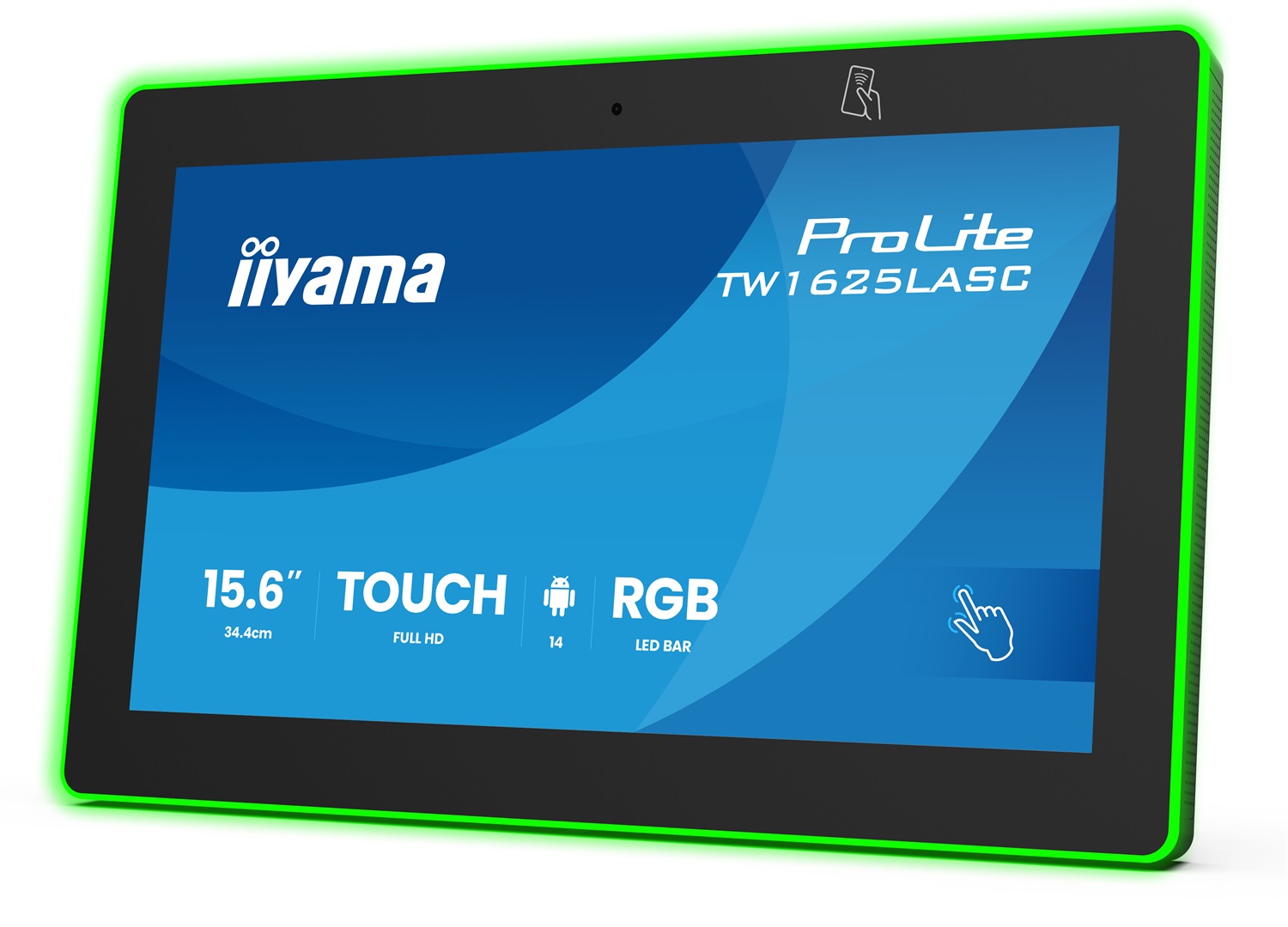 iiyama ProLite TW1625LASC-B3PNR - Monitor Touchscreen 15,6