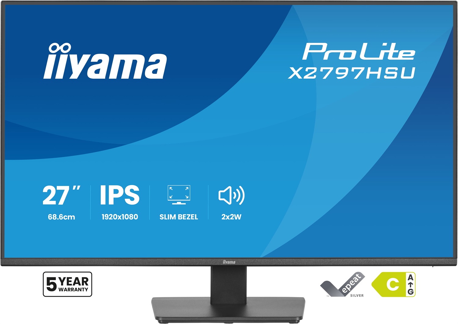 iiyama ProLite X2797HSU-B1 Monitor IPS 27