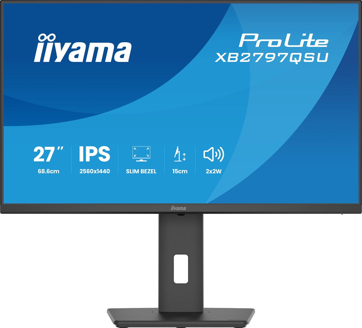 iiyama ProLite XB2797QSU-B1 Monitor IPS QHD 27