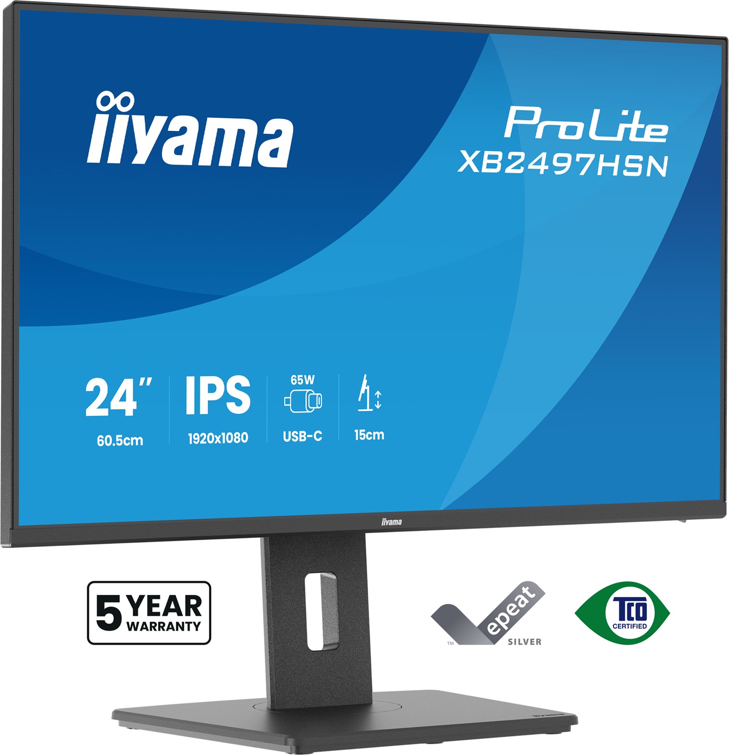 iiyama ProLite XB2497HSN-B1 Monitor 23.8