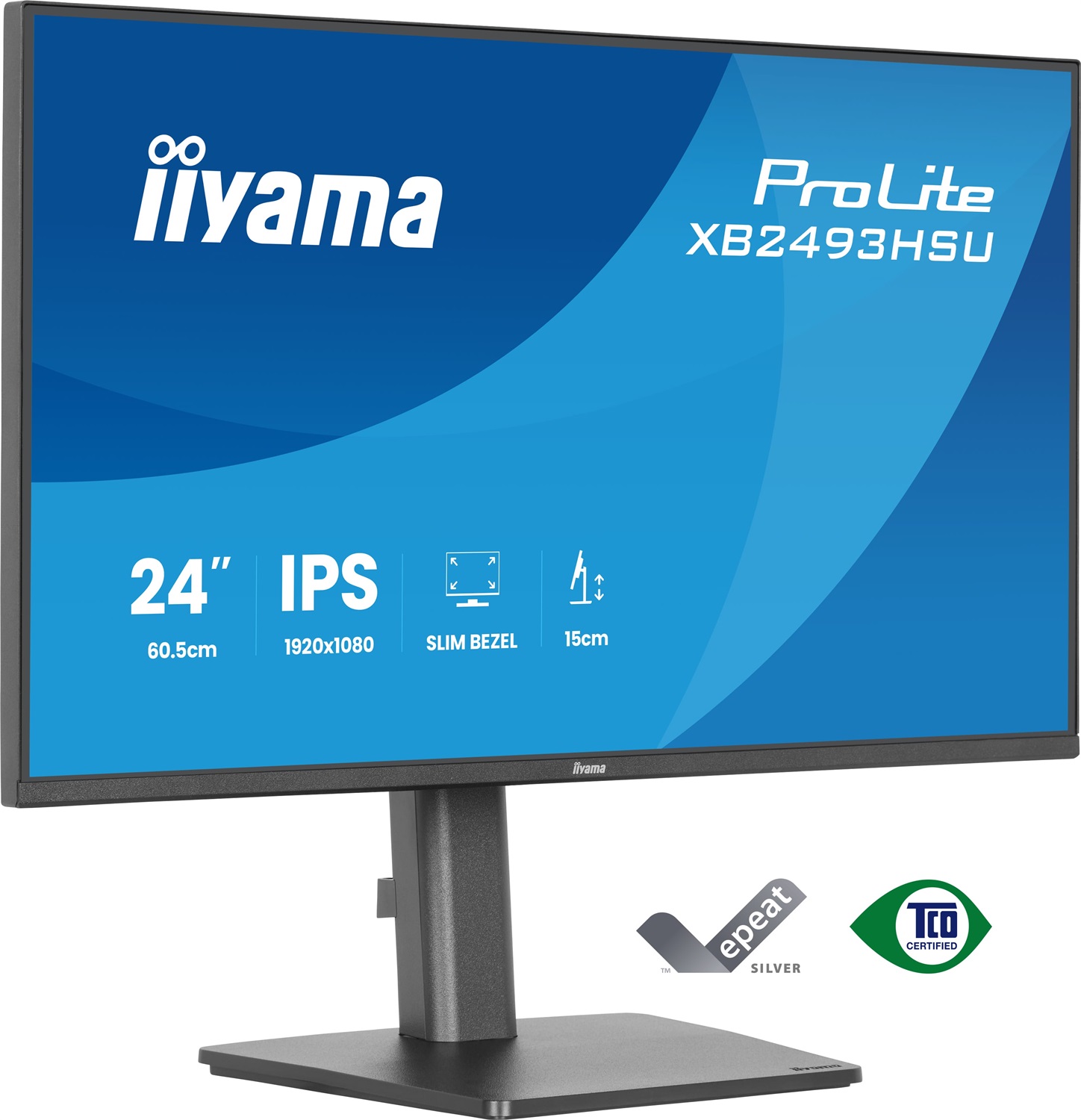 iiyama ProLite XB2493HSU-B1 Monitor IPS 24