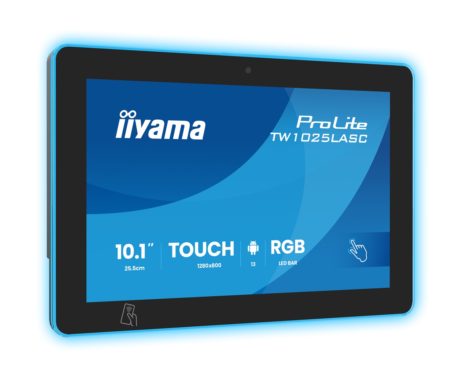 iiyama ProLite TW1025LASC-B3PNR Monitor Touchscreen 10.1