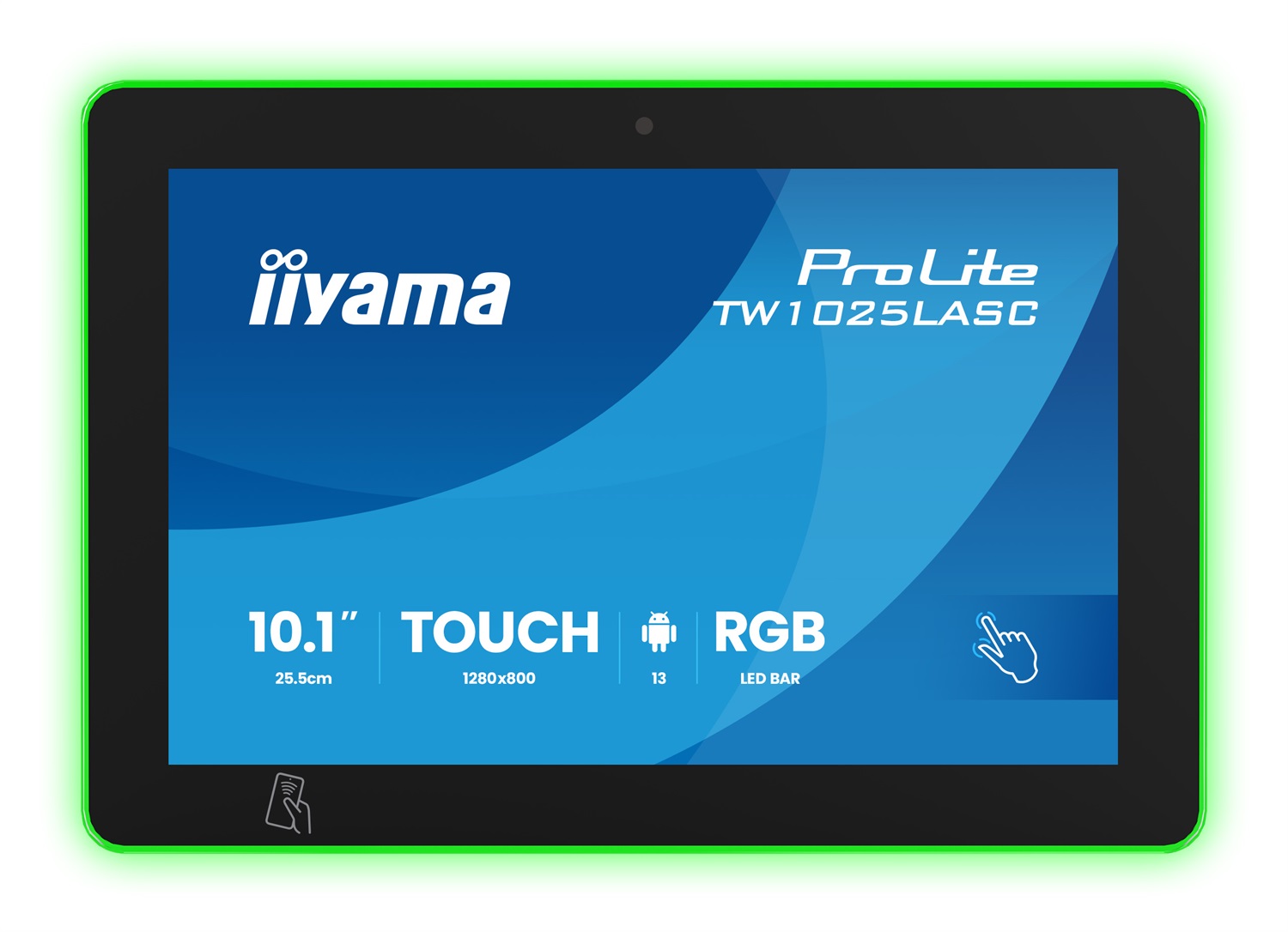 iiyama ProLite TW1025LASC-B3PNR Monitor Touchscreen 10.1