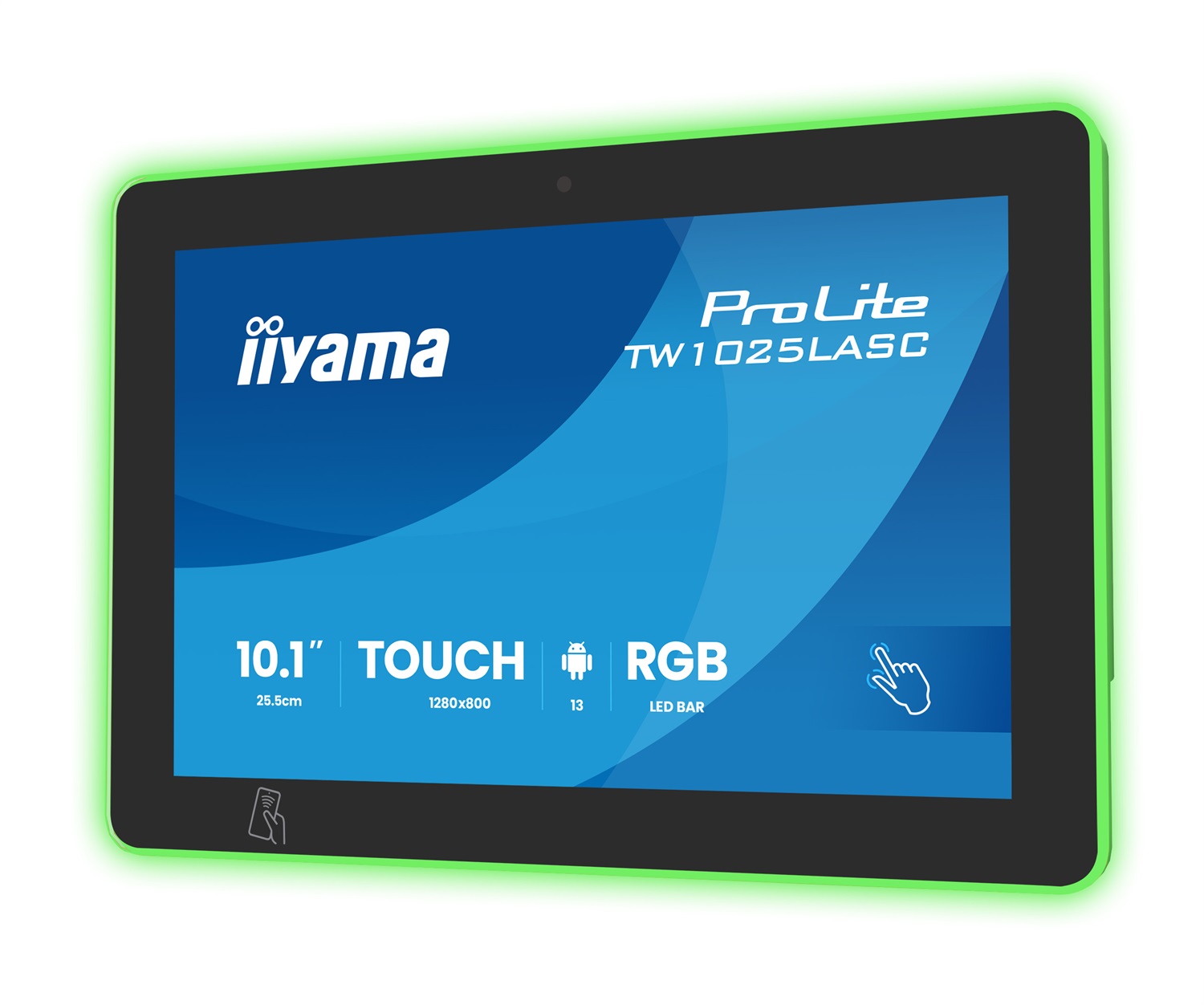 iiyama ProLite TW1025LASC-B3PNR Monitor Touchscreen 10.1
