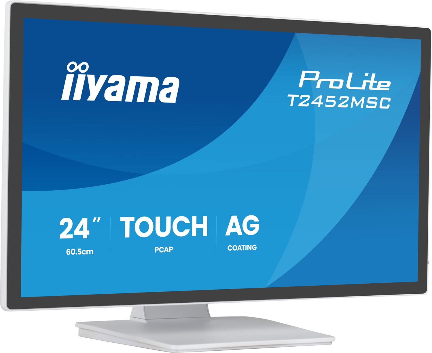 iiyama ProLite T2452MSC-W1AG Monitor Touchscreen 24