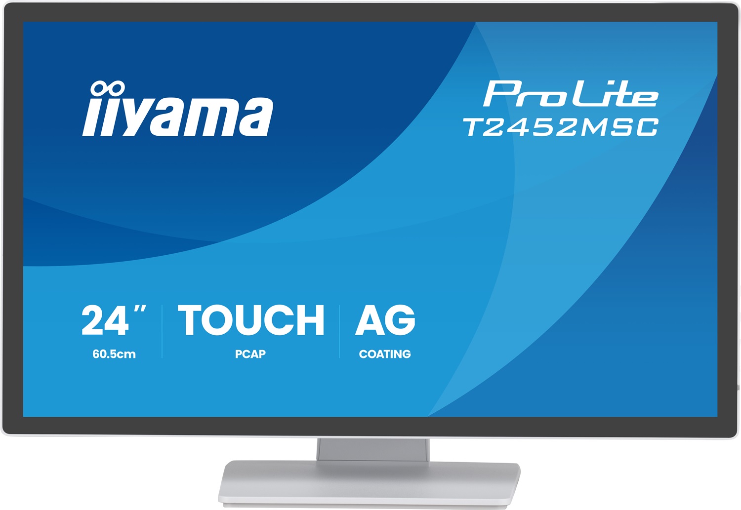 iiyama ProLite T2452MSC-W2AG Monitor Touchscreen 24