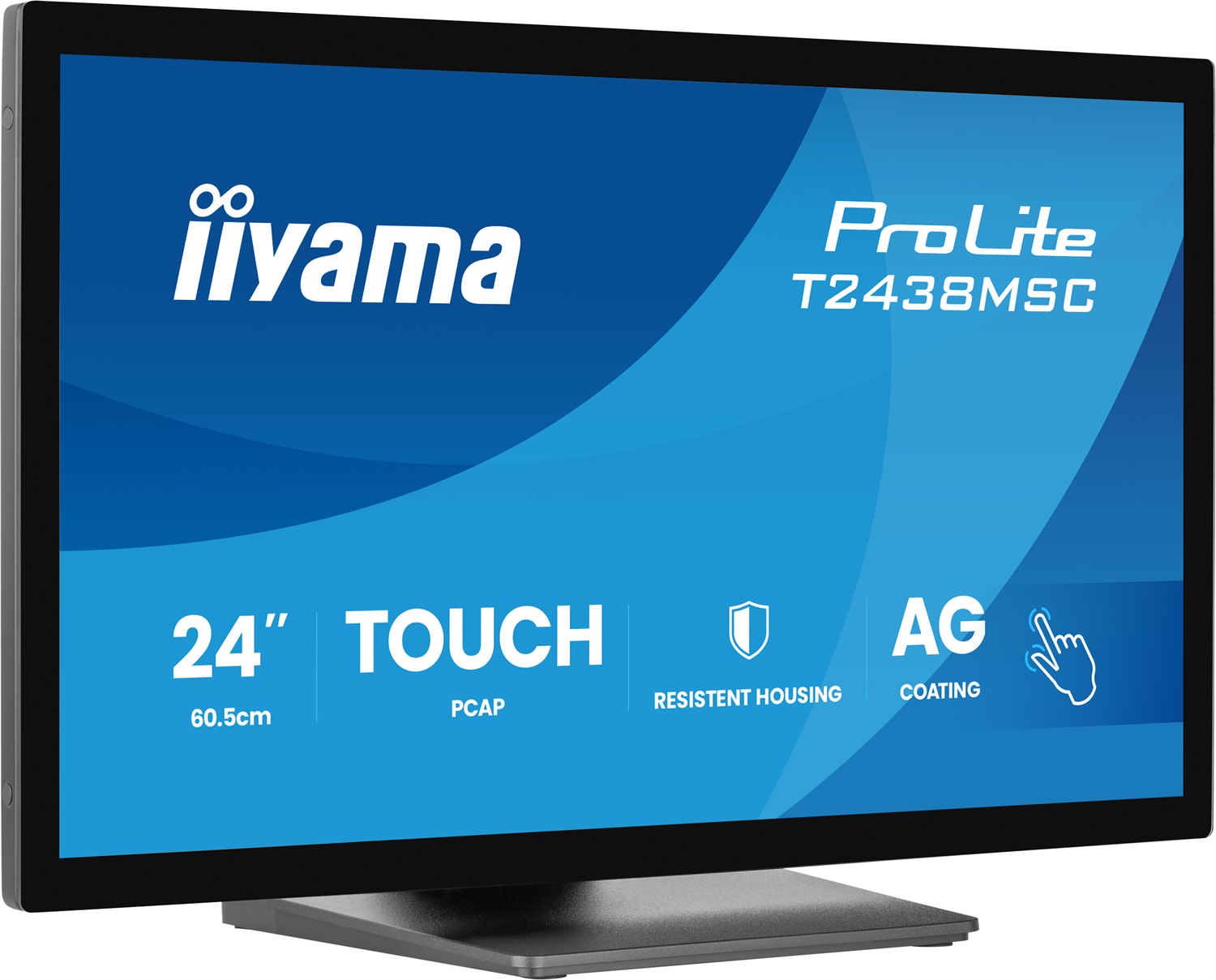 Iiyama ProLite T2438MSC-B2 Monitor Touchscreen 60,5 cm (23,8